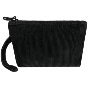 Pochette vintage in velluto a costine