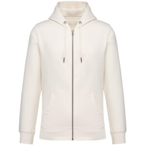 Felpa con zip e cappuccio BIO UNISEX